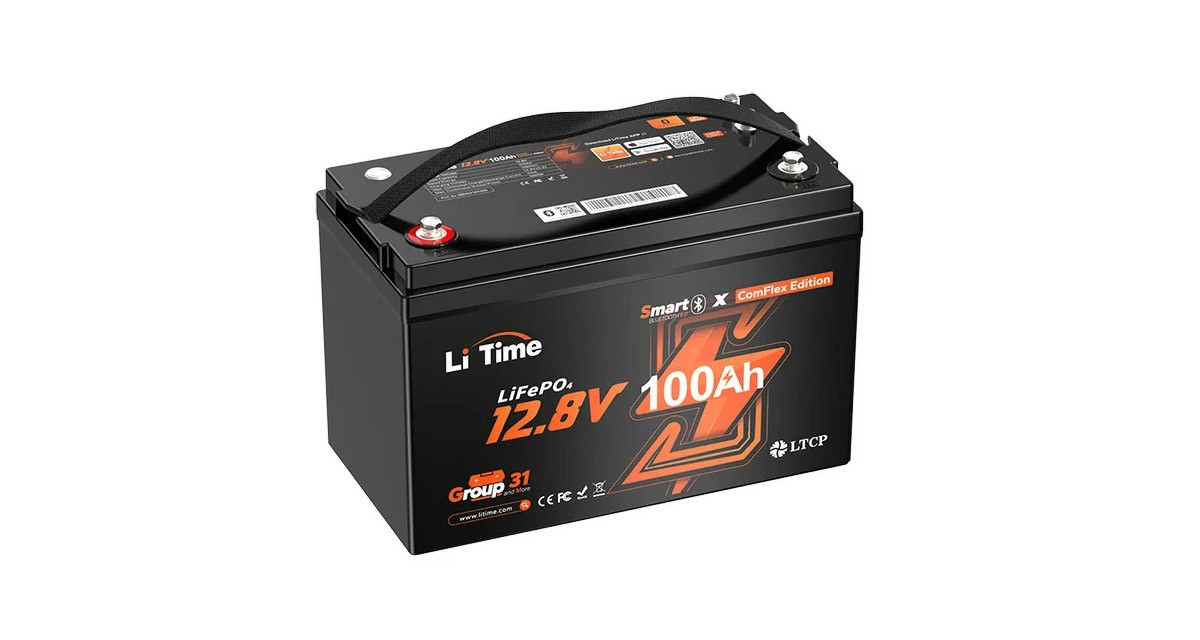 Batteria litime 12v 100ah comflex Batteria litime 12v 100ah comflex