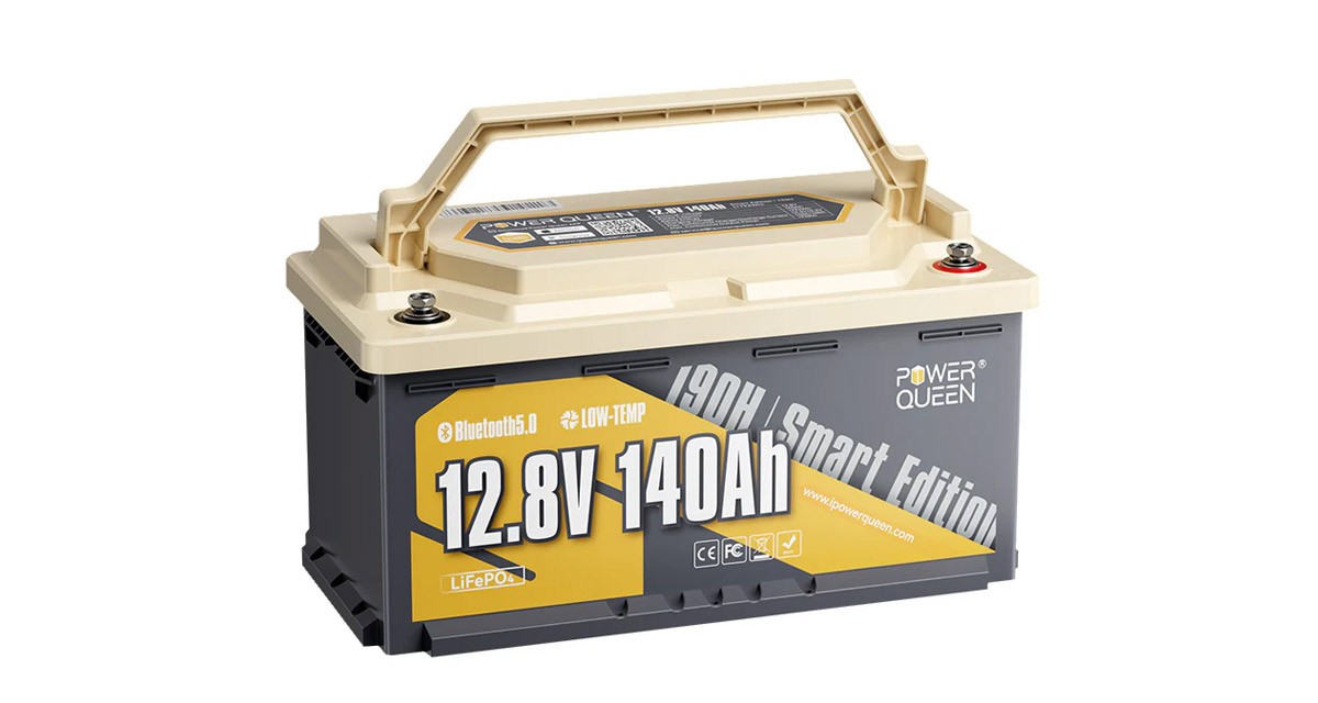 Batteria power queen 12v 140ah
