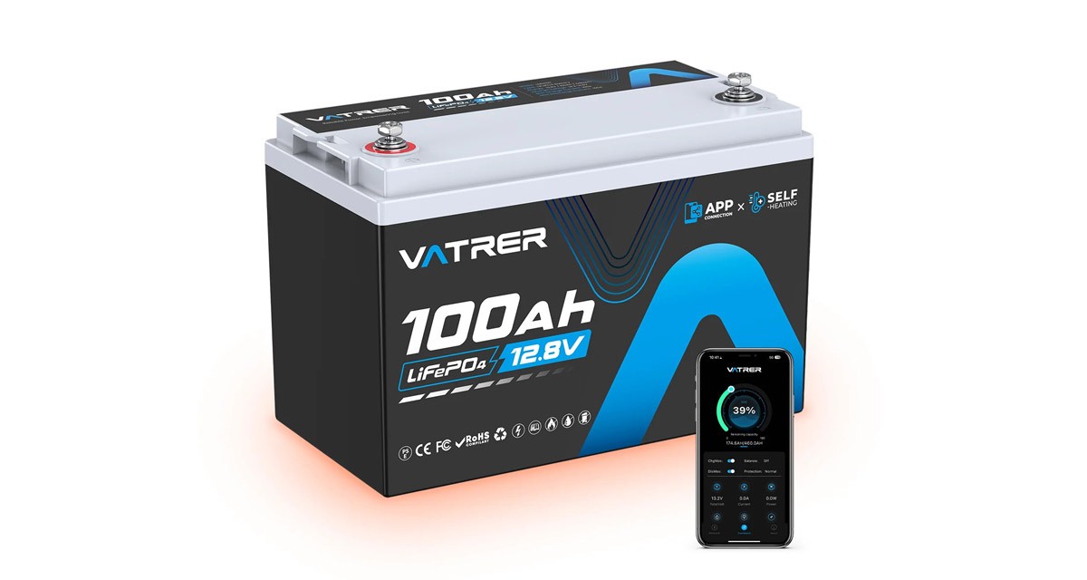 Batteria vatrer power 100ah