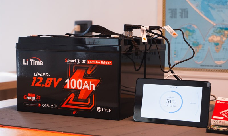 Batterie litime 12v 100ah comflex collegate Batterie litime 12v 100ah comflex collegate