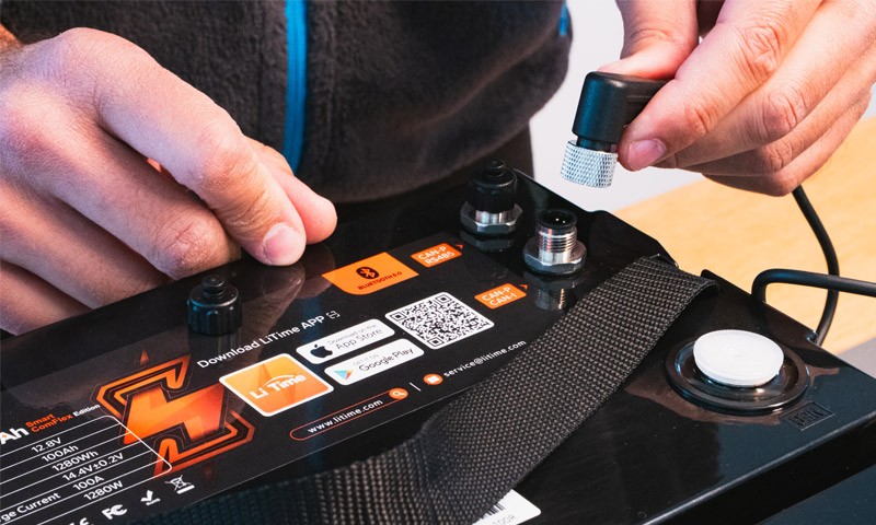 Batterie litime 12v 100ah comflex connessione Batterie litime 12v 100ah comflex connessione