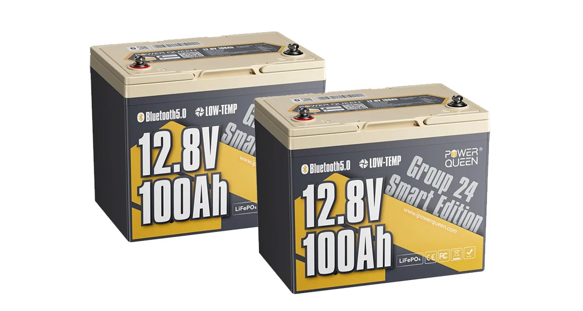 Batterie power queen 100ah group24