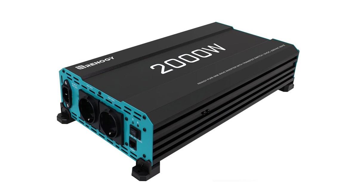 Inverter renogy 2000w 12v 230v
