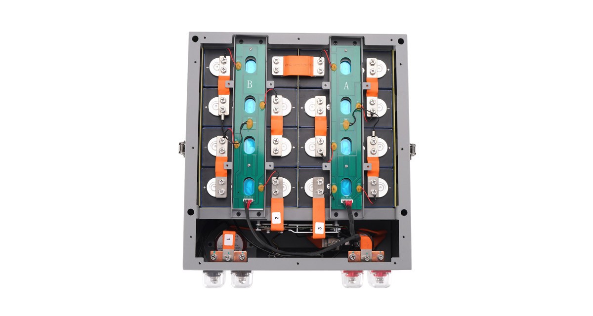 Kit batteria yixiang 24v 8s 280ah aperto