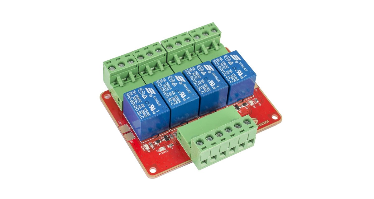 Sunfounder 4 channel relay