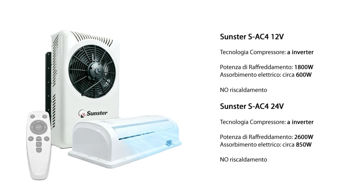 Sunster condizionatore da parete s-ac4 Sunster condizionatore da parete s-ac4