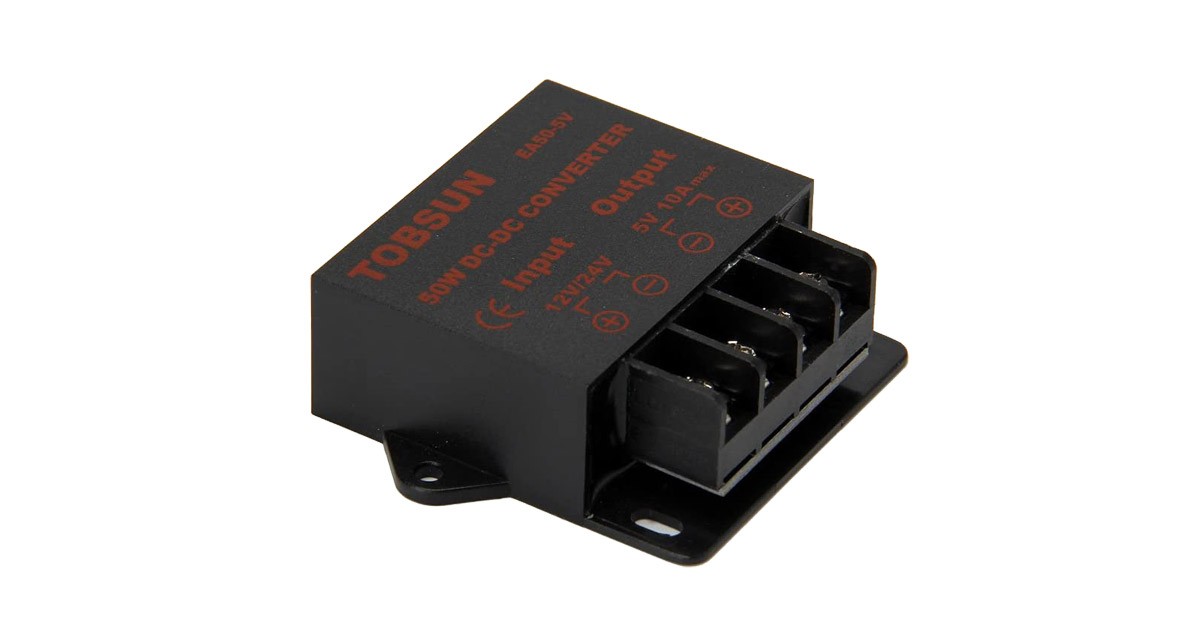 Tobsun convertitore 24v 12v 5v