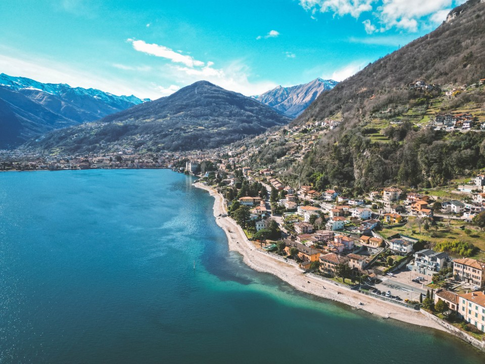 Domaso e Gravedona - Paesi del Lago di Como - Italia