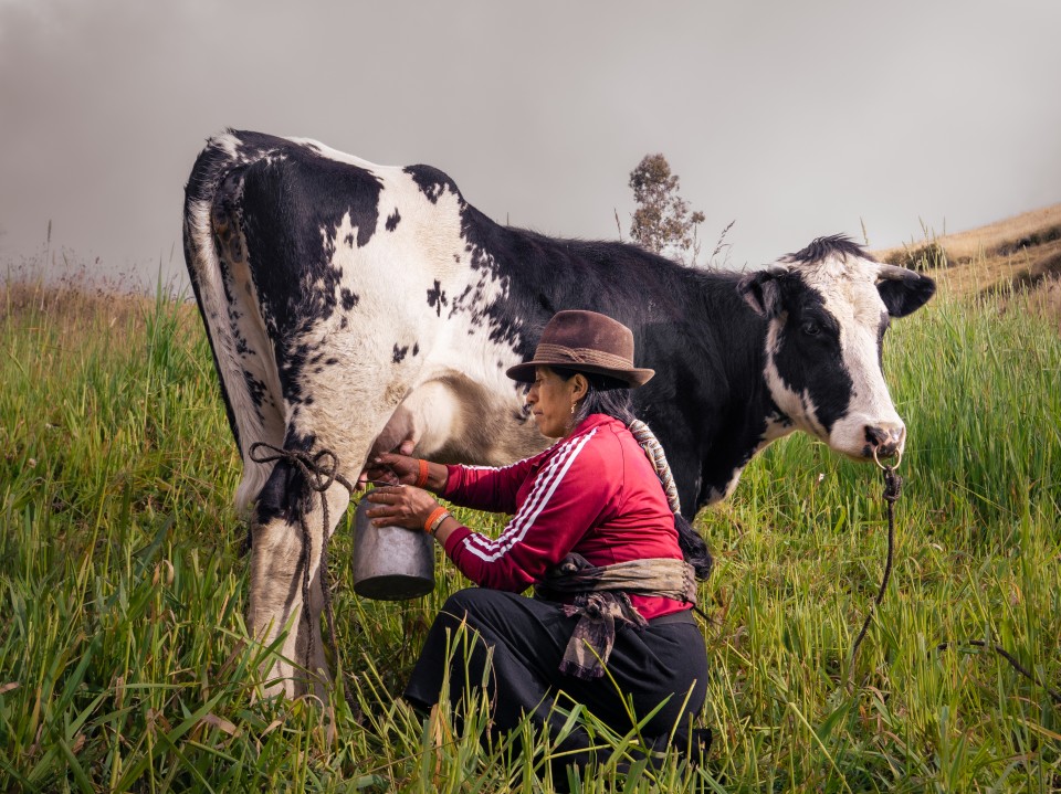 La vera vita di montagna a 3700 m - Villaggio di montagna nelle Ande