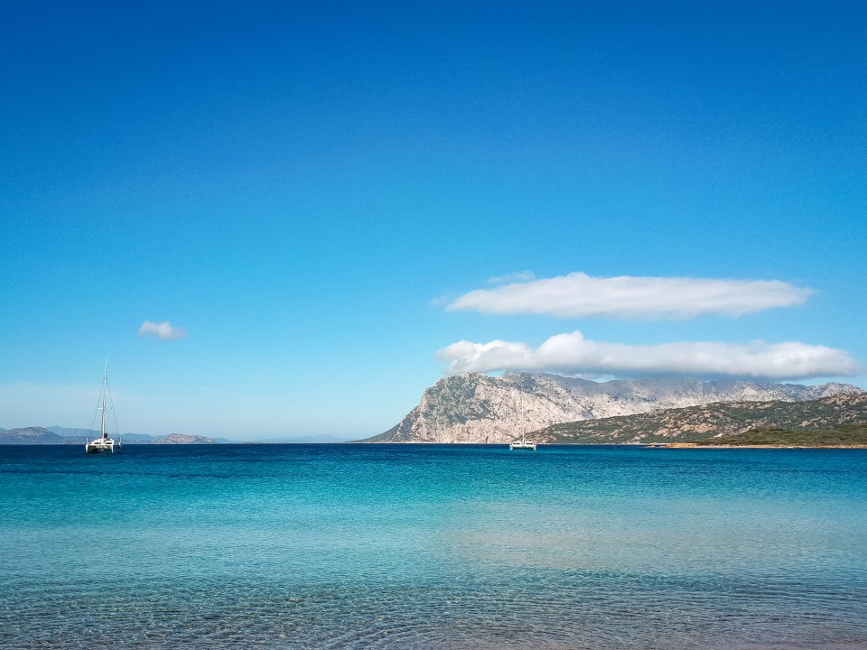 La spiaggia di Capo Coda Cavallo