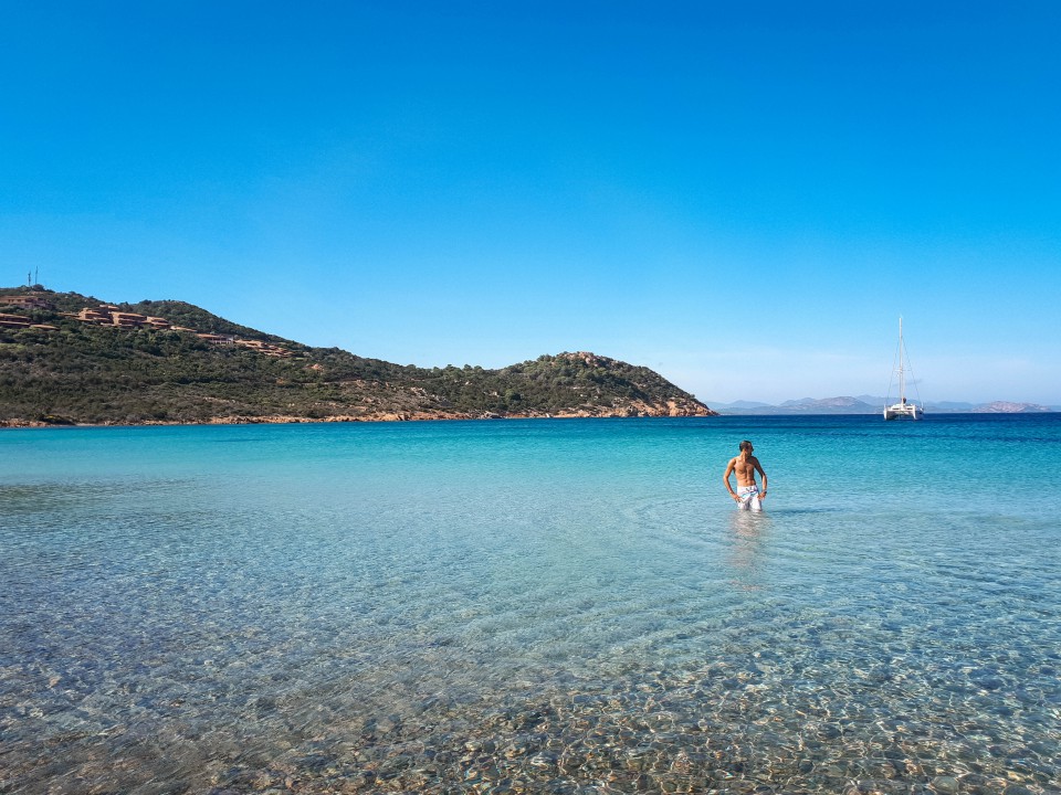 La spiaggia di Capo Coda Cavallo