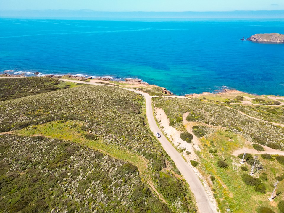 Strada per Torre dei Corsari