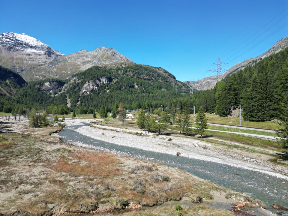 La piana di Cavaglia