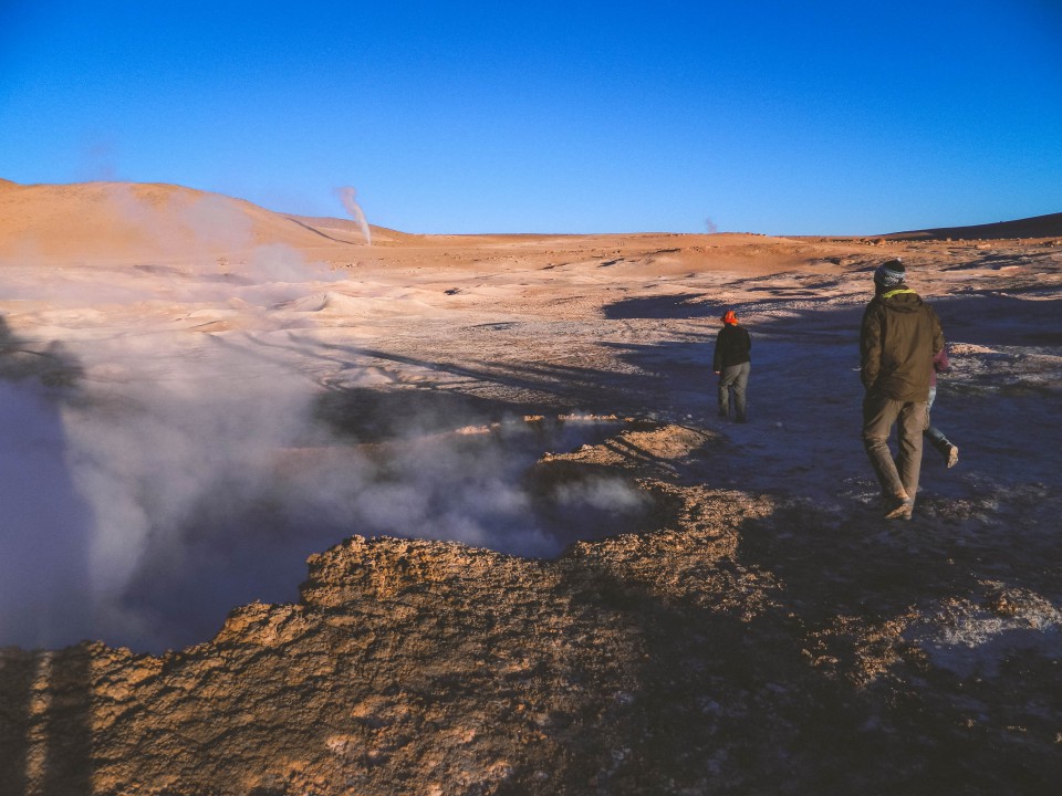 Geyser Sol de Mañana