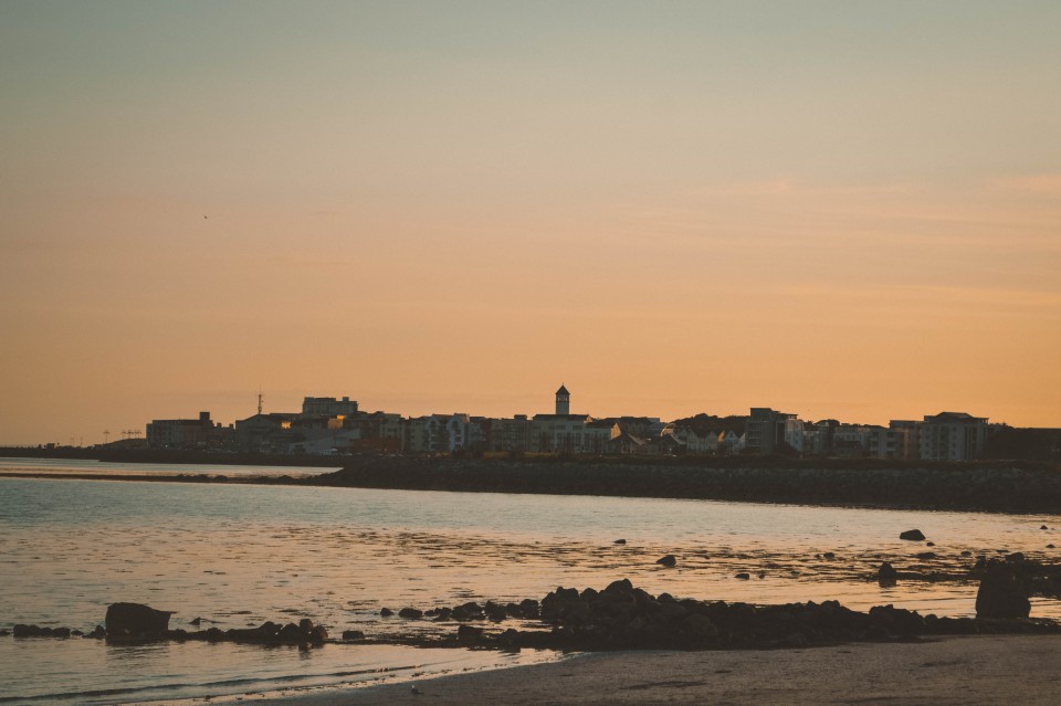 Il lungomare di Galway