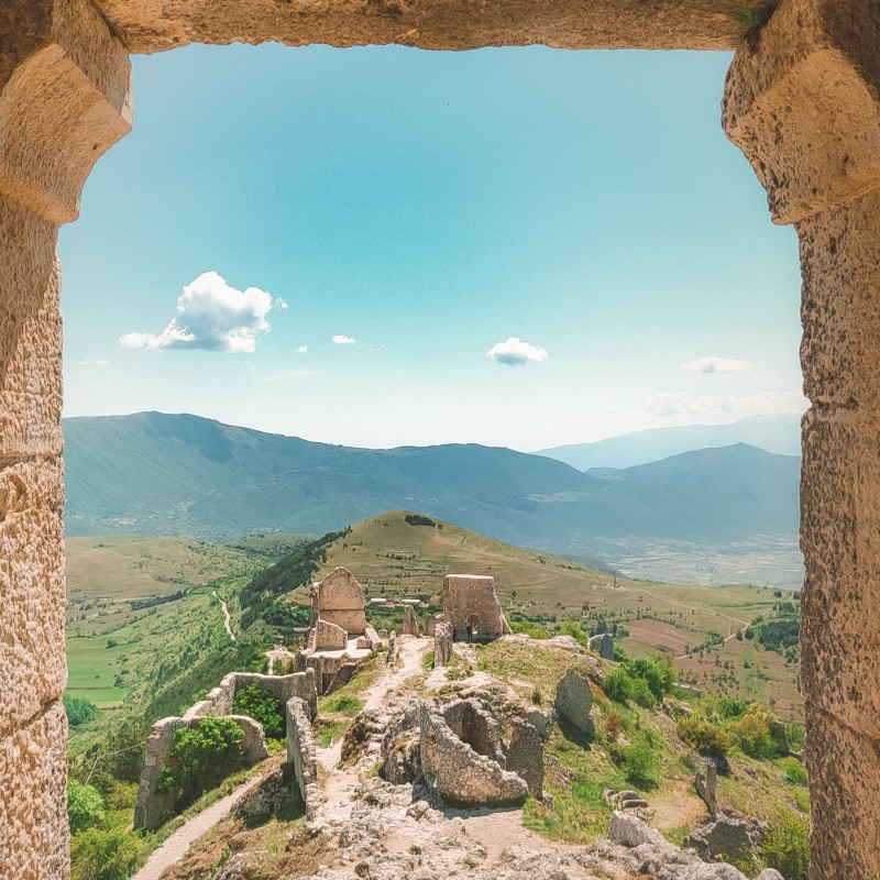 Vista da Rocca Calascio