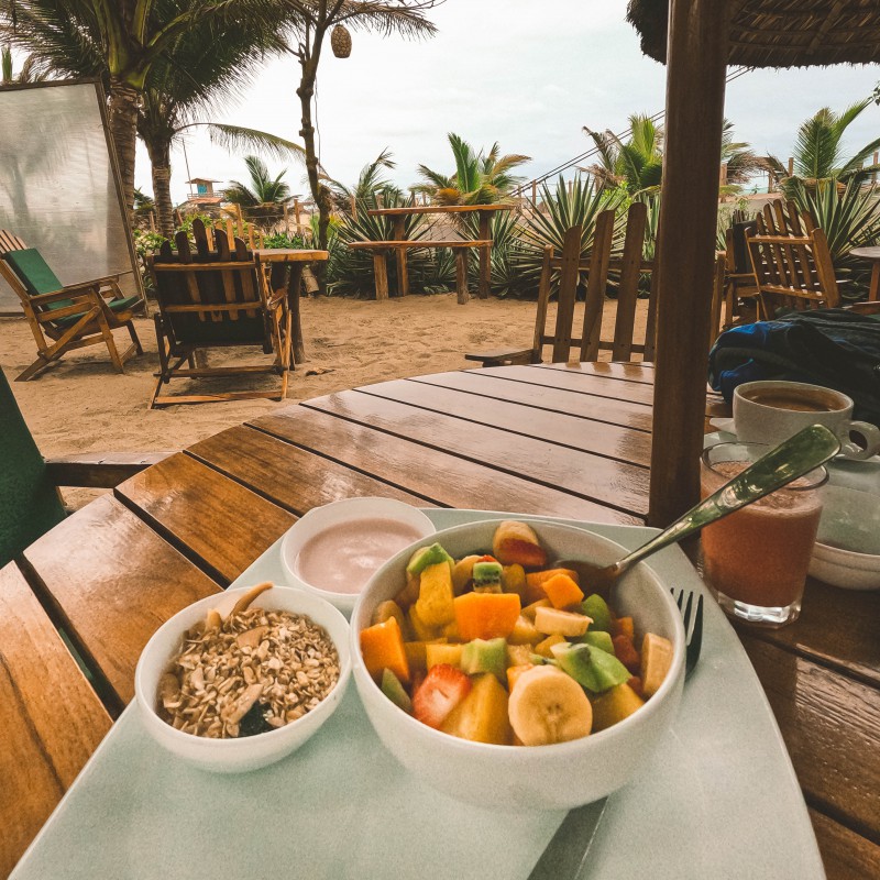 Colazione all' Hotel Bambu di Canoa