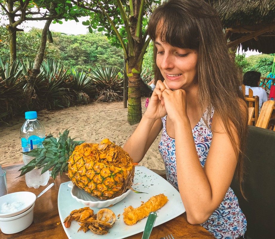 Pranzo all' Hotel Bambu di Canoa