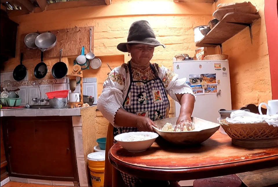 Cucinando le tortillas