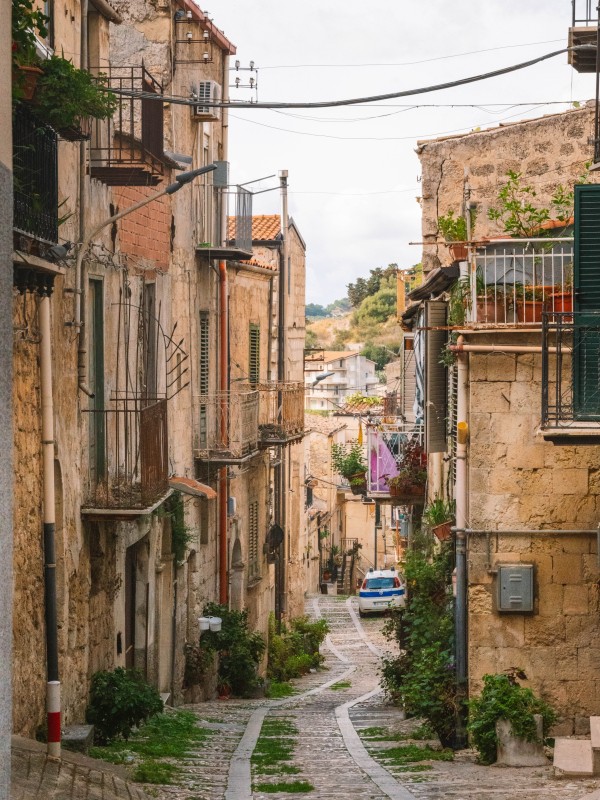 Zona storica di Mussomeli
