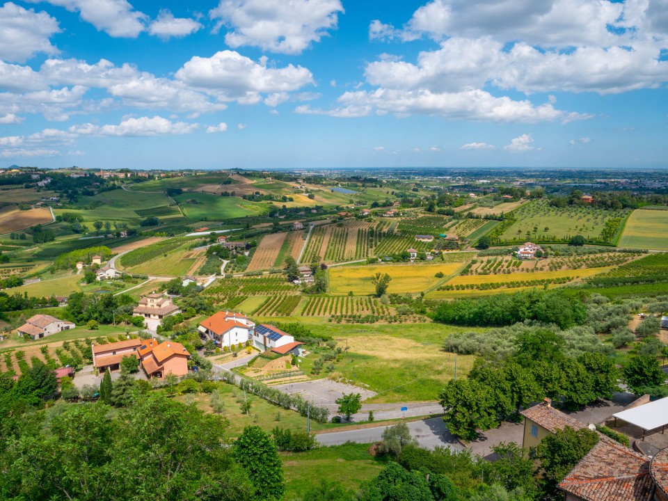 Panorama dal castello