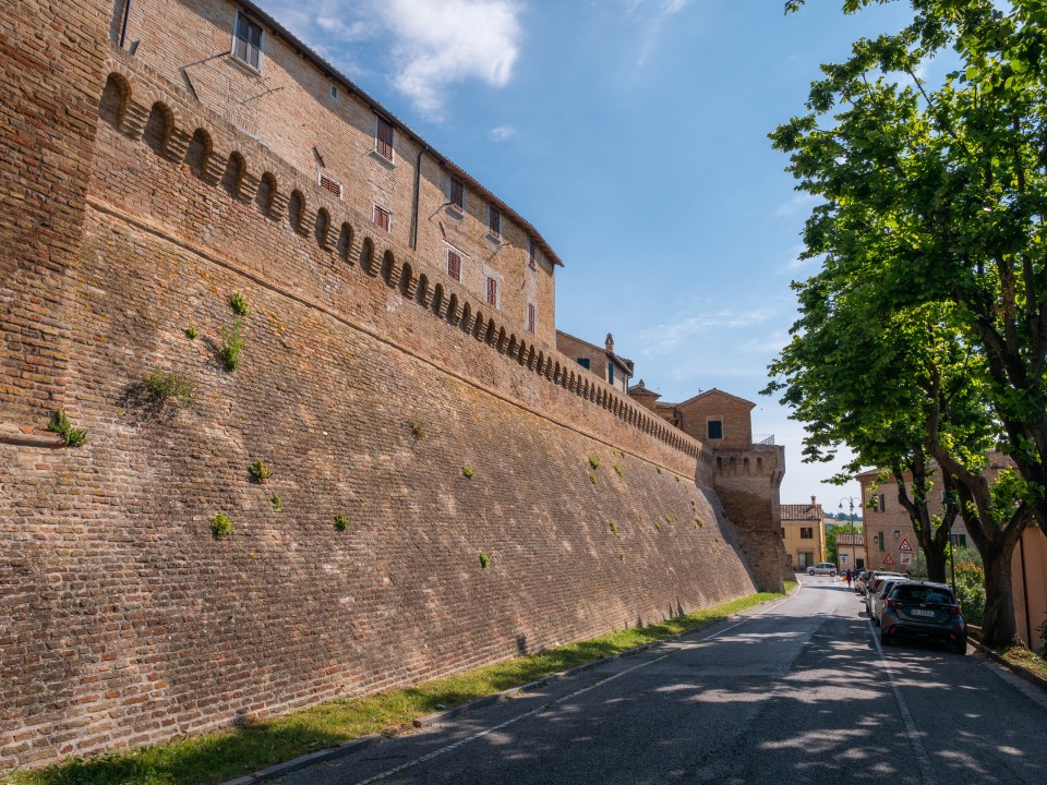 Le mura di Corinaldo