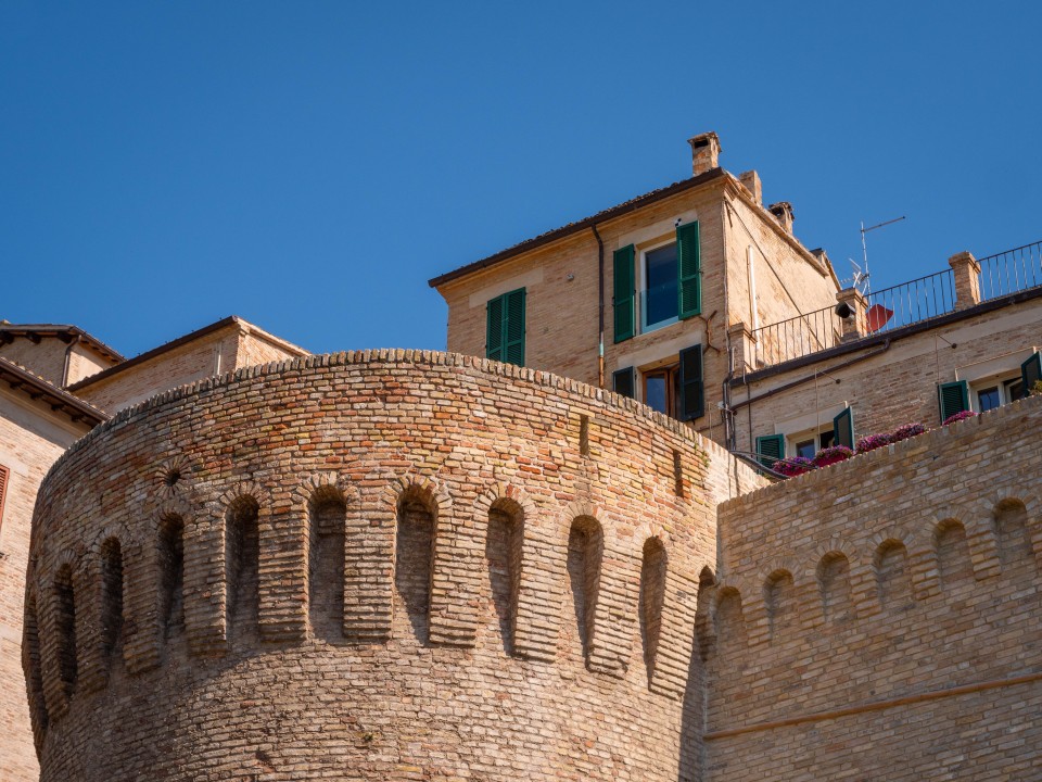 Le mura di Corinaldo