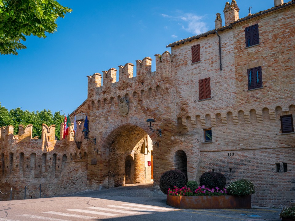 Le mura di Corinaldo