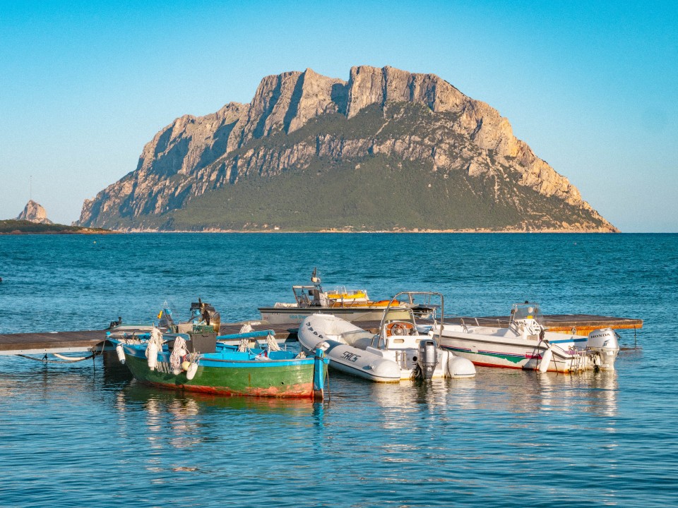 Porto San Paolo, vista sulla Tavolara