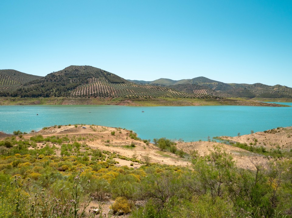 Playa de Valdearenas, Embalse de Iznajar