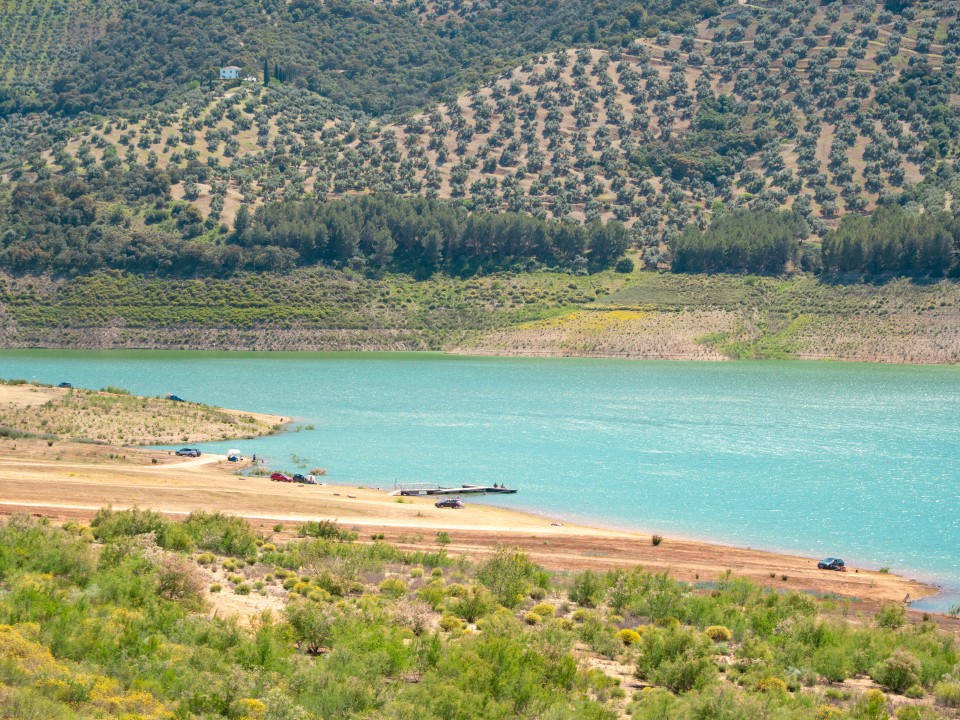Playa de Valdearenas, Embalse de Iznajar