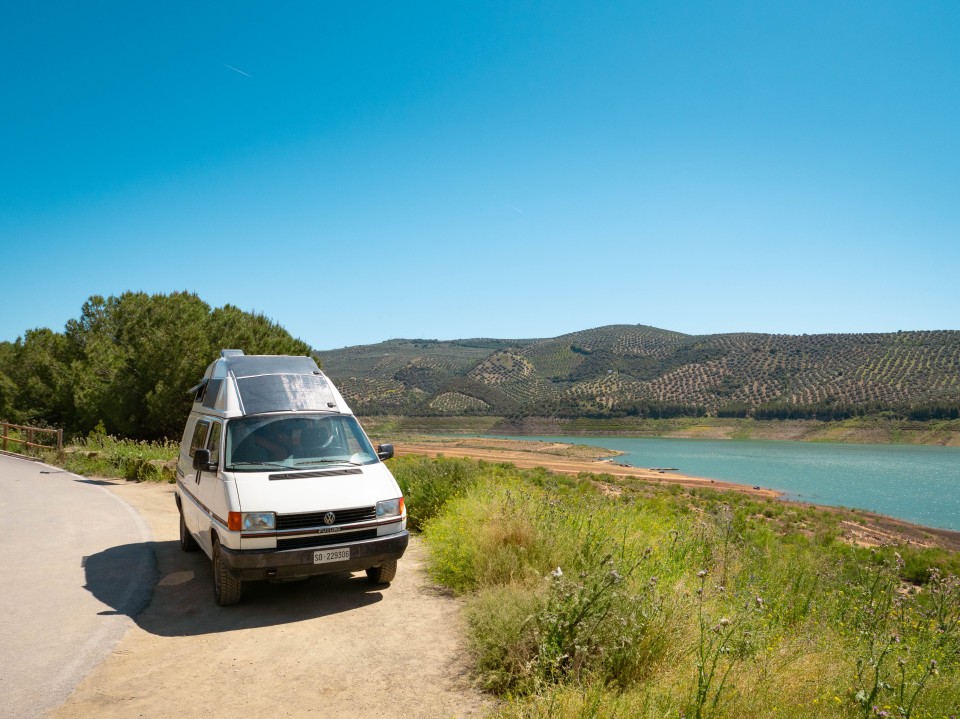 Playa de Valdearenas, Embalse de Iznajar
