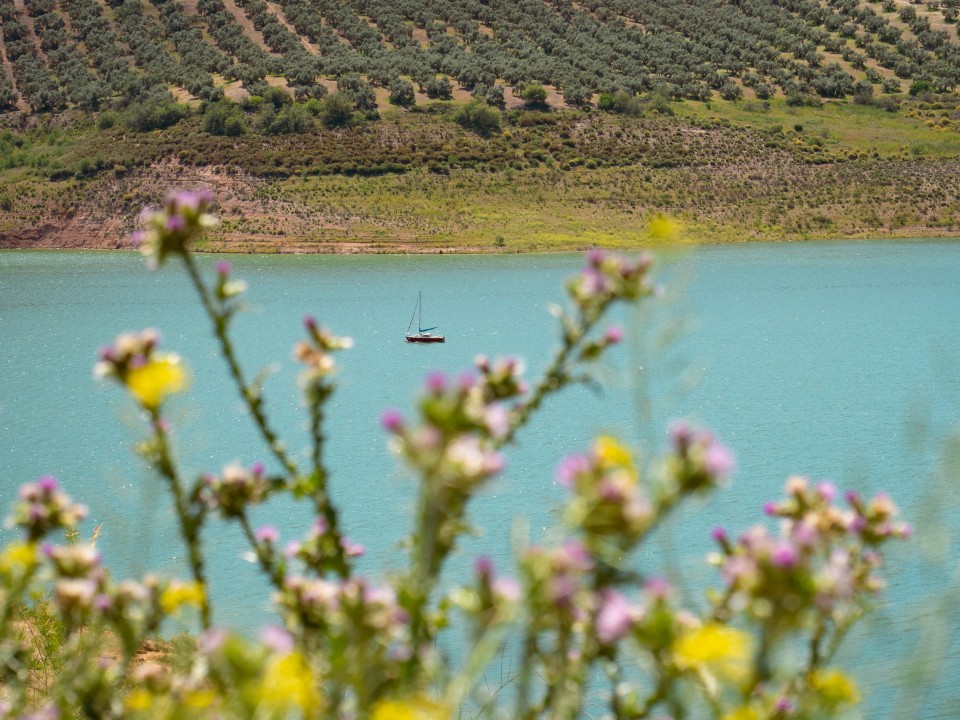 Playa de Valdearenas, Embalse de Iznajar