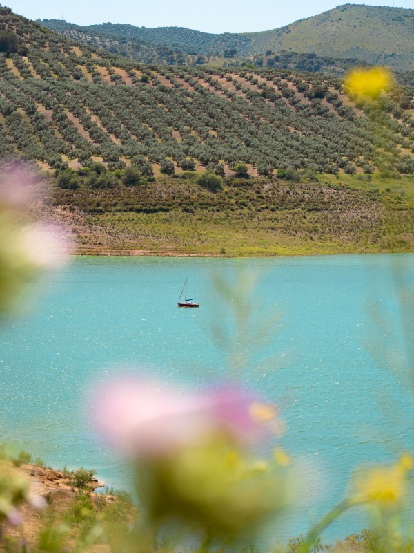 Playa de Valdearenas, Embalse de Iznajar