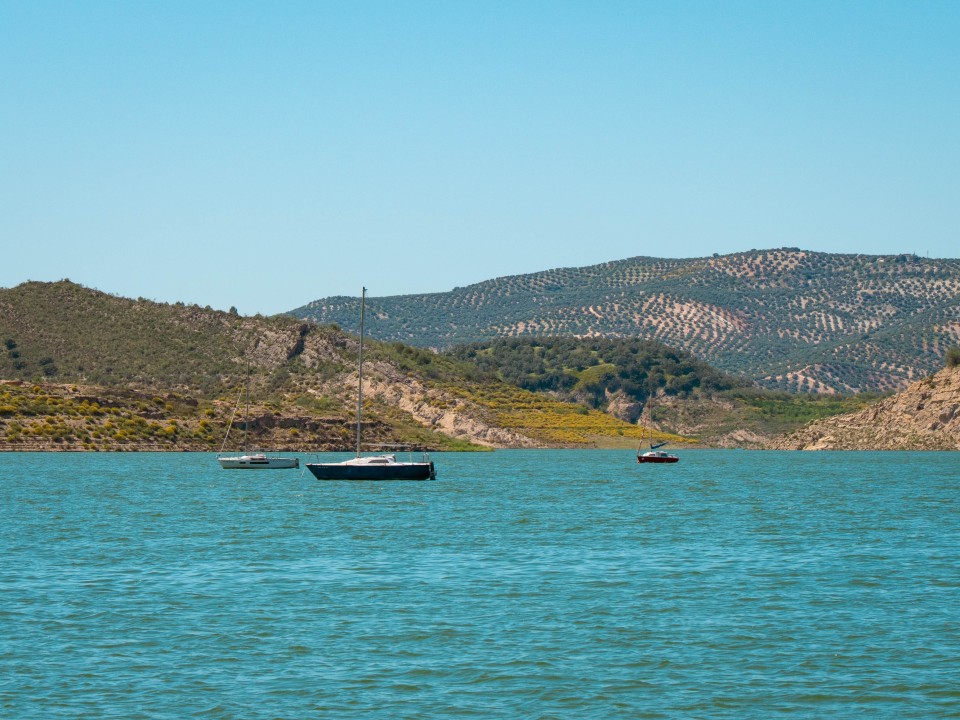 Playa de Valdearenas, Embalse de Iznajar