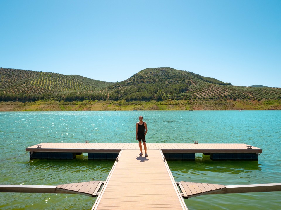 Playa de Valdearenas, Embalse de Iznajar