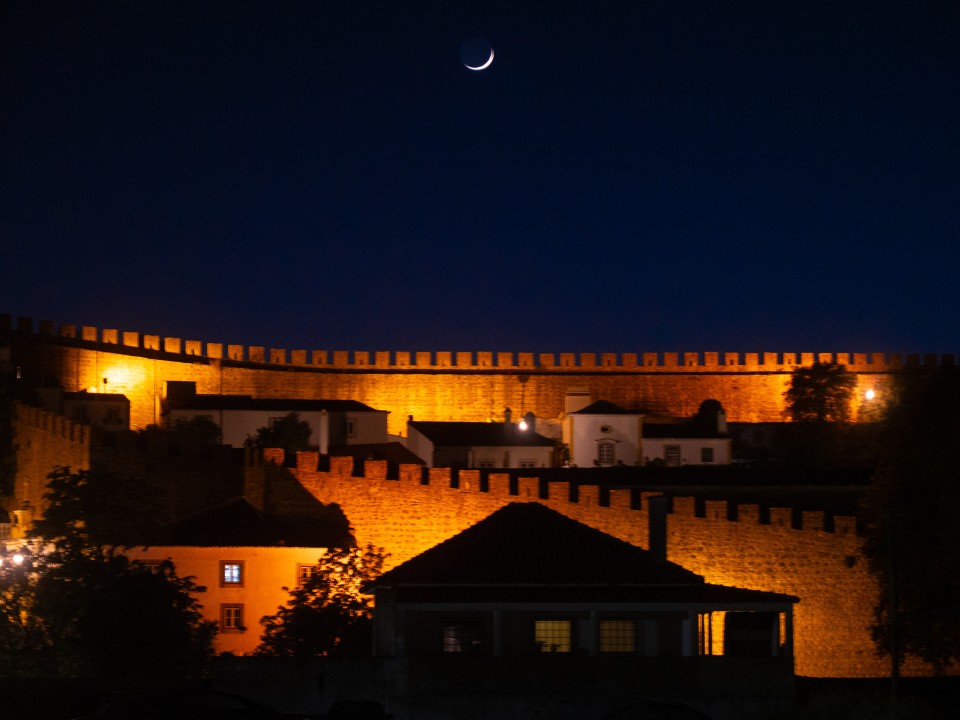 Óbidos di notte