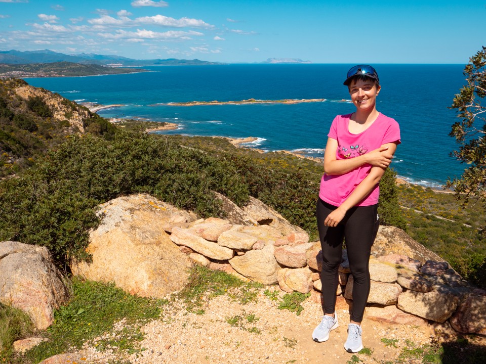 Vista dal Vecchio Faro di Capo Comino
