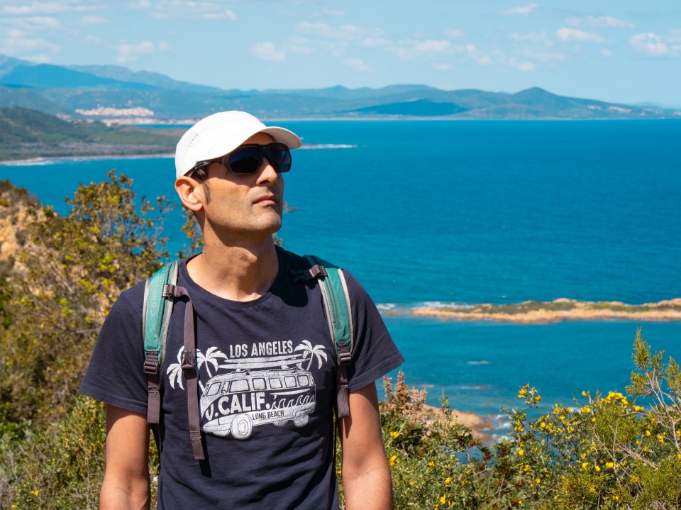 Vista dal Vecchio Faro di Capo Comino