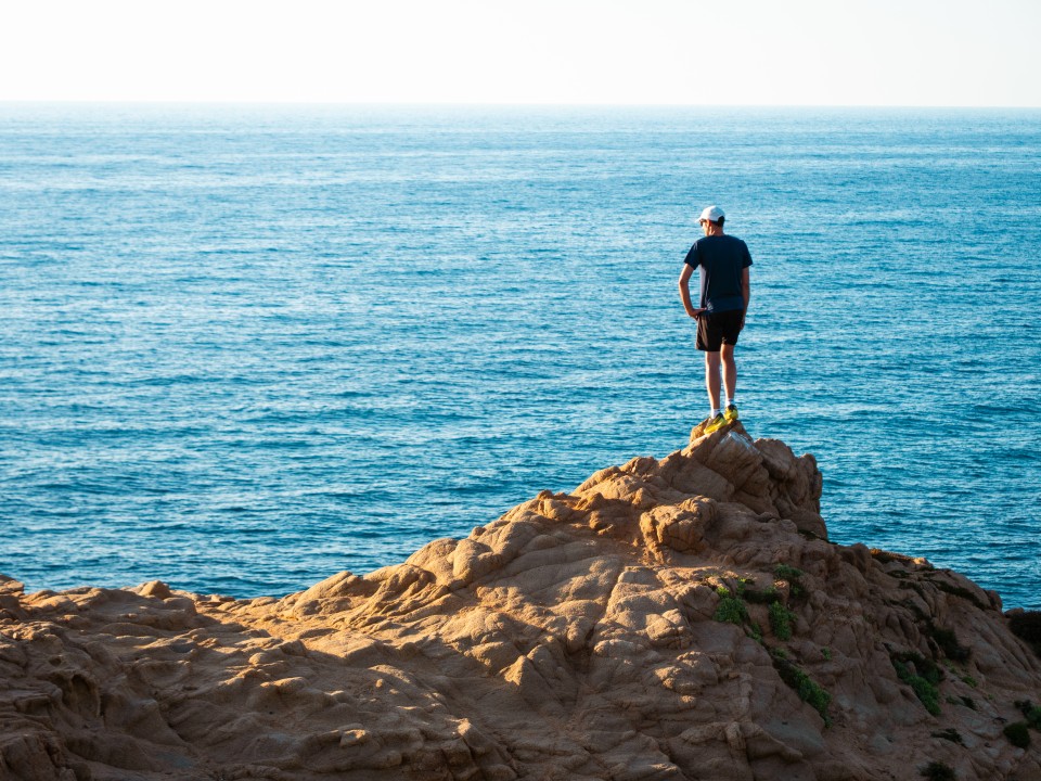 Capo Pecora al tramonto