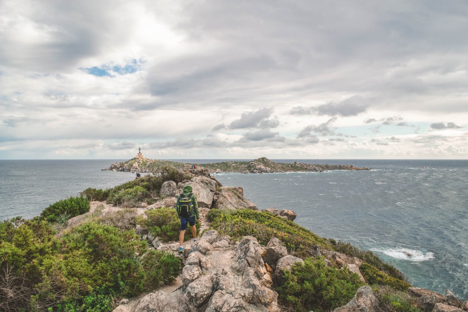 Trekking sul promontorio di Capo Carbonara