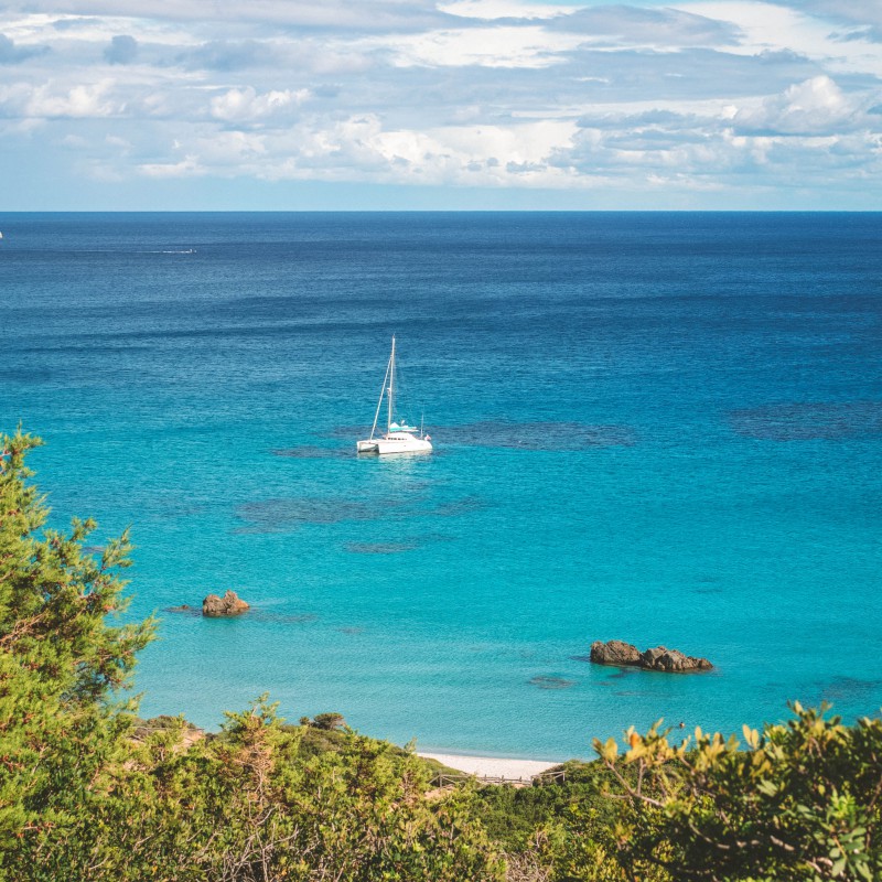 La spiaggia di Capo Carbonara