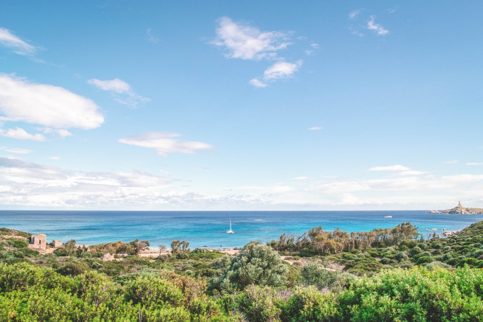 La spiaggia di Capo Carbonara