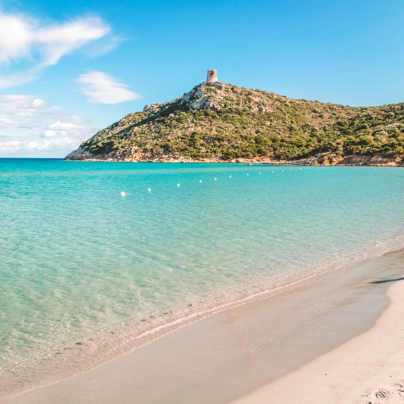 La spiaggia di Porto Giunco