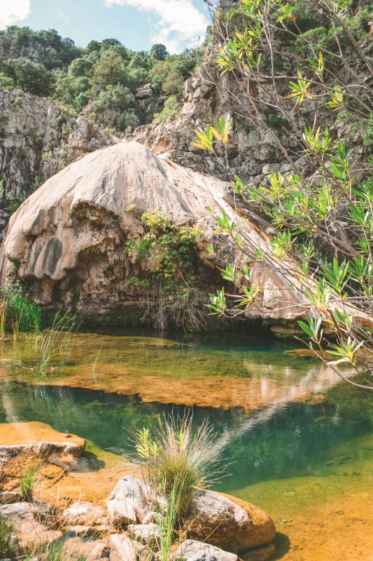 Trekking a Su Fossu de Su Para