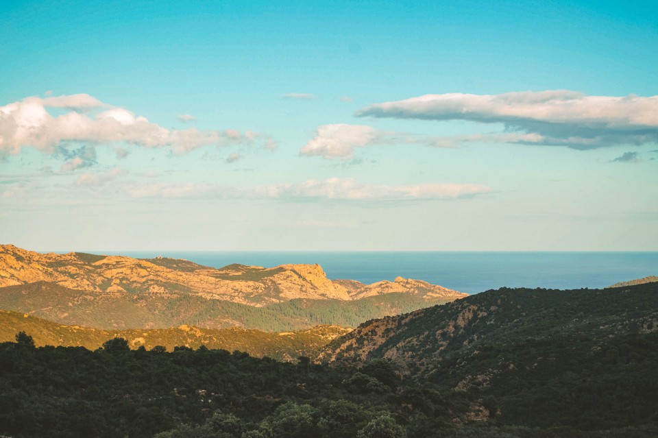  Panorama dalla montagna