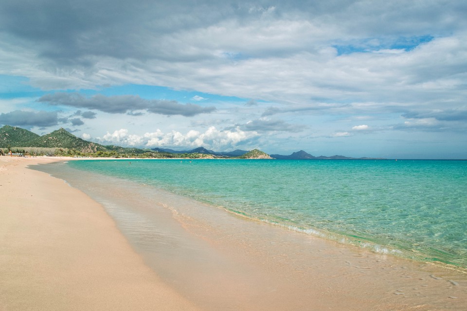 La spiaggia di Porto Giunco