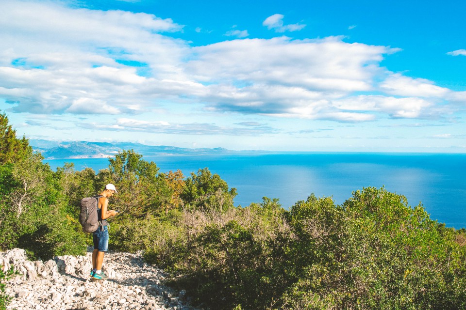 Trekking per Cala Mariolu