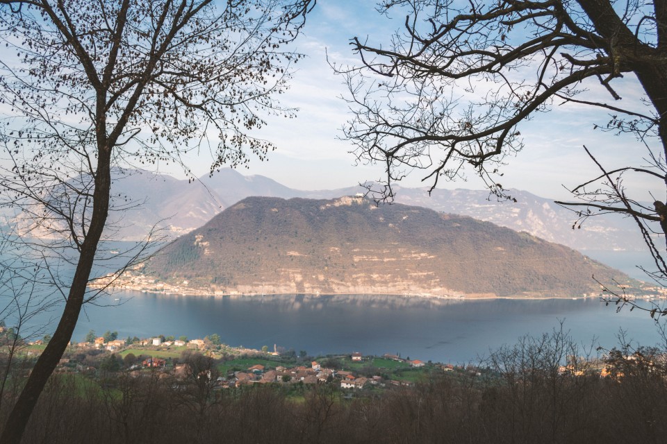 Panorama dalla panchina gigante