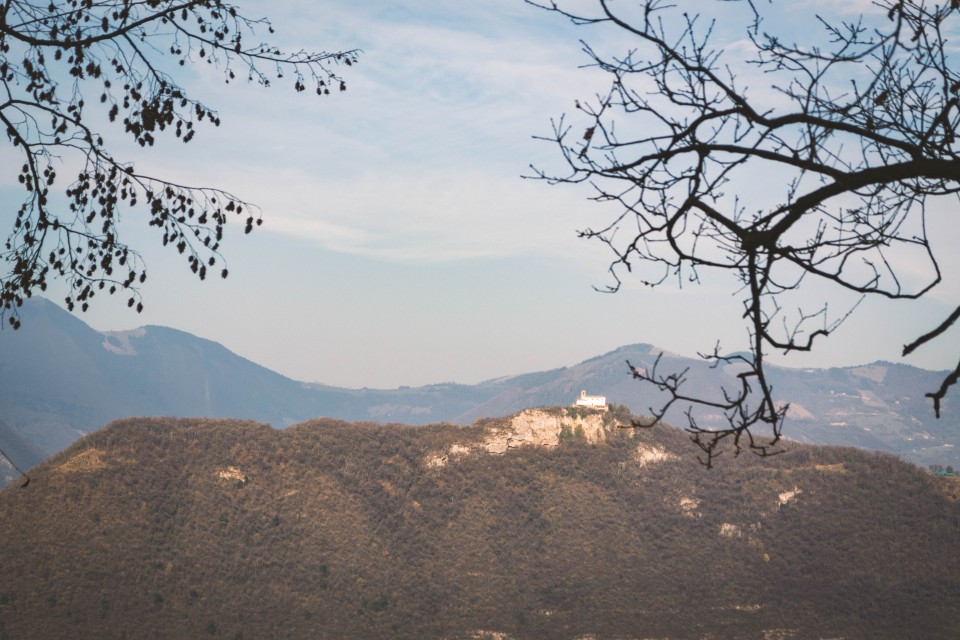 Panorama dalla panchina gigante